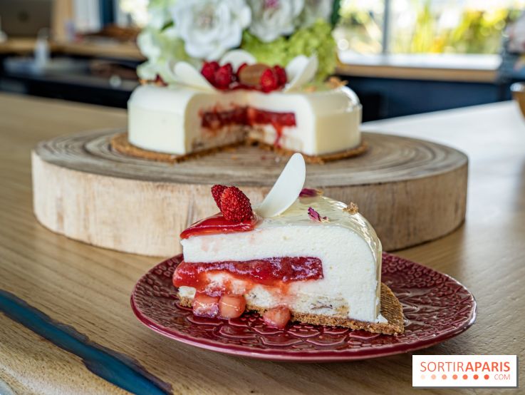 Rosa, la pâtisserie fraise rose de Claire Heitzler pour la Fête des Mères