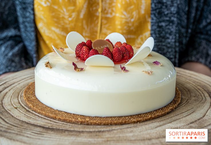 Rosa, la pâtisserie fraise rose de Claire Heitzler pour la Fête des Mères