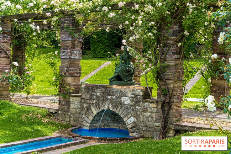 La Roseraie du Parc Lebaudy sur l'Ile de Puteaux