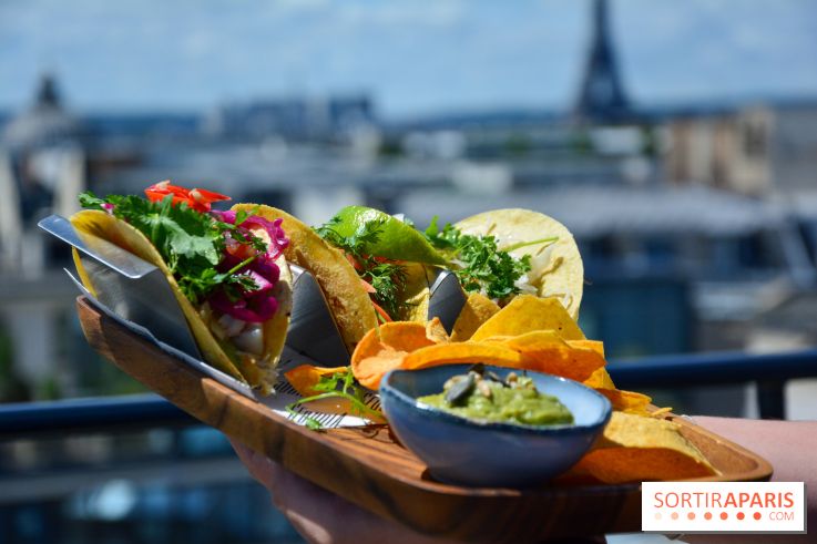Le bar à tacos du Séquoia, le rooftop du Kimpton Saint-honoré