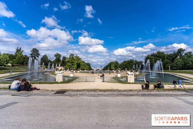 Jeux d'eau au Domaine National de Saint-Cloud