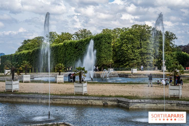 Jeux d'eau au Domaine National de Saint-Cloud