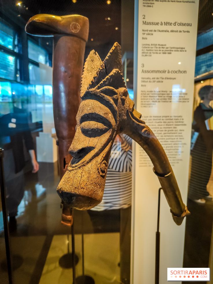 Pouvoir et prestige, art des massues du Pacifique : l'exposition du musée du Quai Branly, nos photos