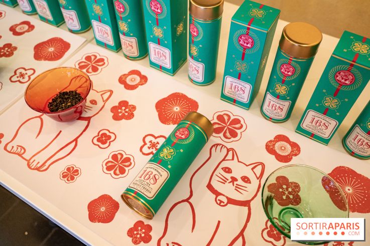 Thé glacé et pavlova Flower Summer chez Mariage Frères