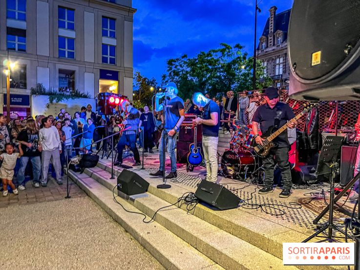 Visuel concert fête de la musique spectacle