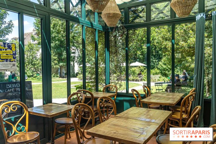 Le Café Renoir au sein du Jardin Renoir du Musée Montmartre 2022