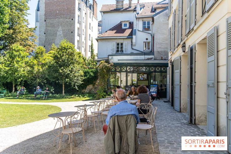 Le Café Renoir au sein du Jardin Renoir du Musée Montmartre 2022