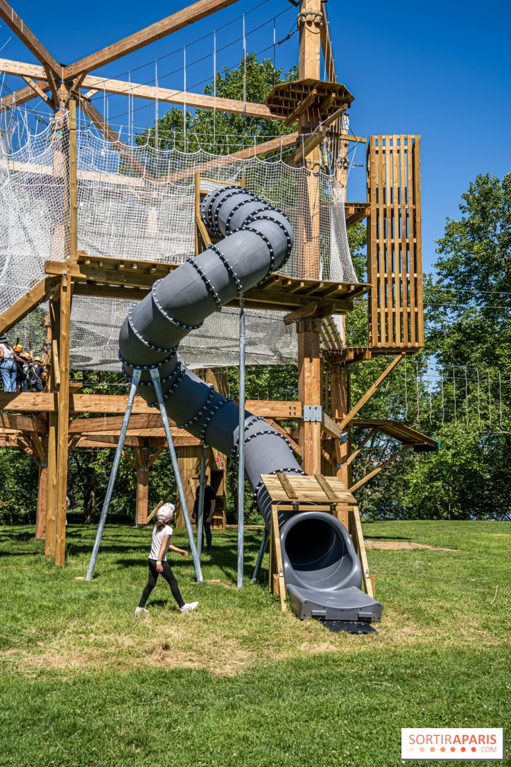 Accrocamp Créteil, les photos de l'accrobranche 