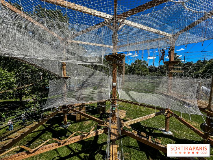 Accrocamp Créteil, les photos de l'accrobranche 