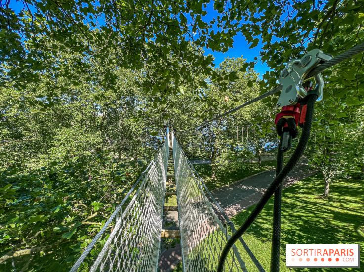 Accrocamp Créteil, les photos de l'accrobranche 