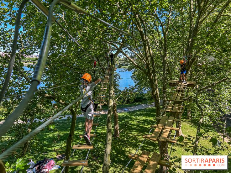 Accrocamp Créteil, les photos de l'accrobranche 