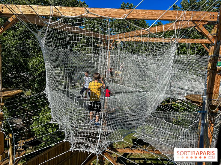 Accrocamp Créteil, les photos de l'accrobranche 