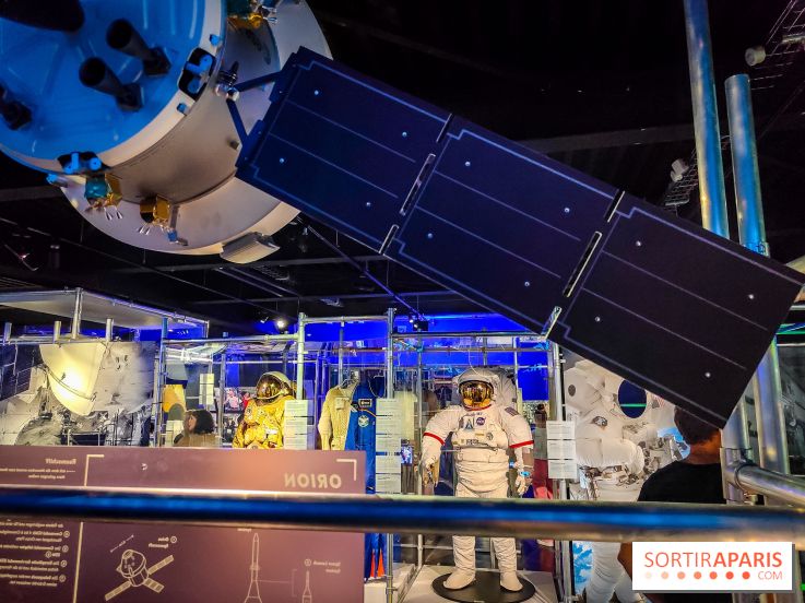 Up to space : devenez un astronaute avec l'exposition du musée de l'Air et de l'Espace, nos photos