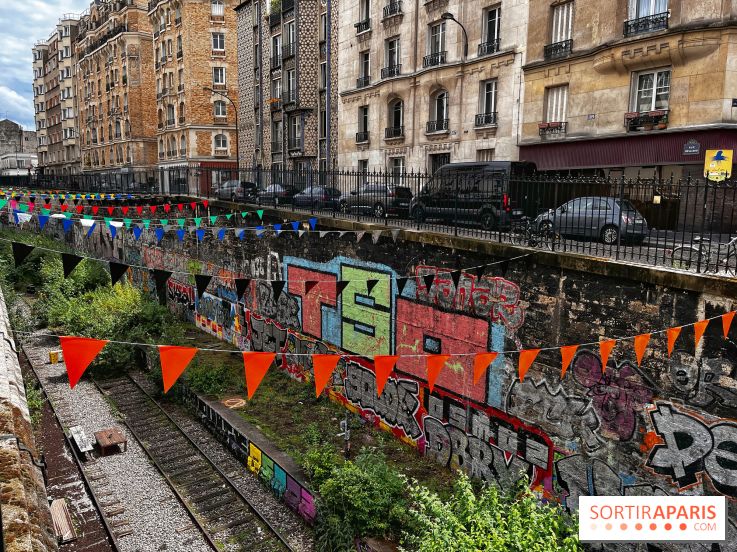 Balade sur la Petite Ceinture du 18e : le Hasard Ludique et la Recyclerie, les incontournables