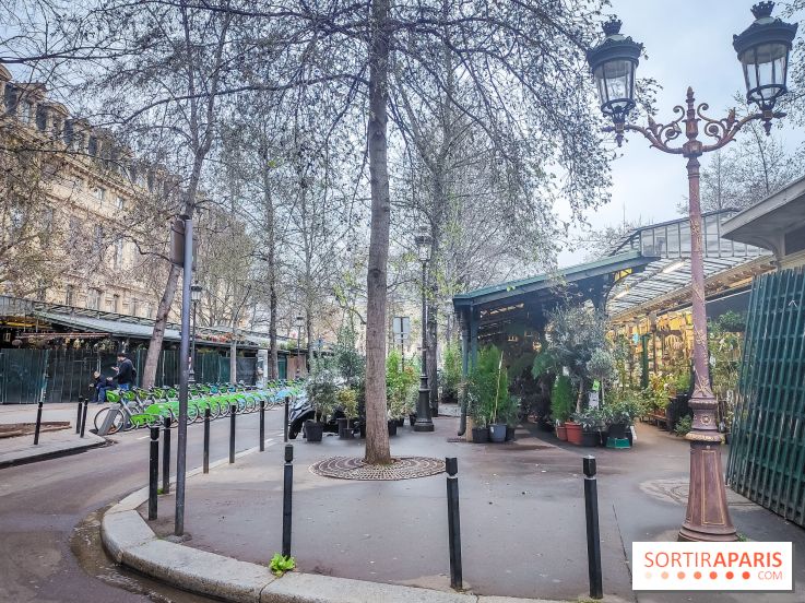 Visuels Paris - marché aux fleurs Elisabeth II