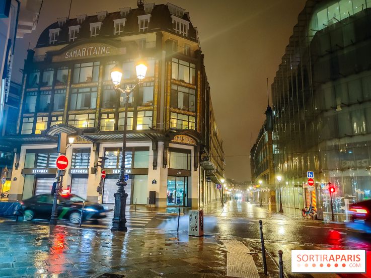 Visuels Paris - Samaritaine nuit
