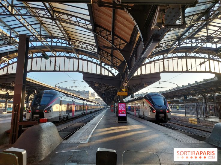 Visuels Paris - Gare de l'est - transport - train - SNCF