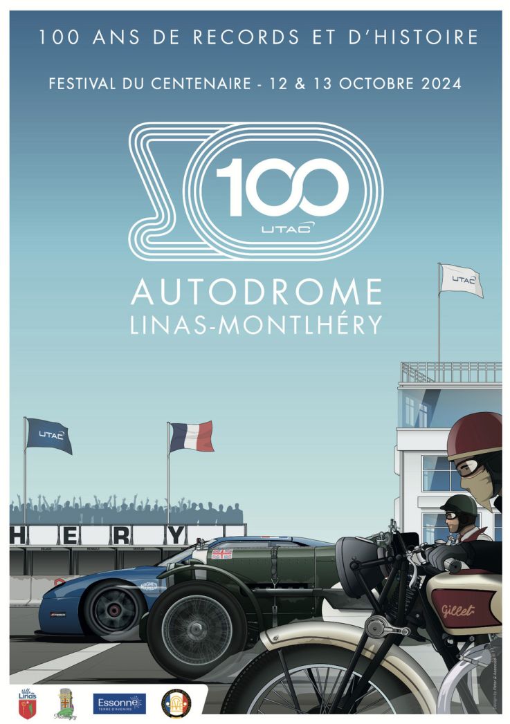 Les 100 ans de l'autodrome Linas-Montlhéry (91) : défilé de voitures anciennes, course automobile et animations