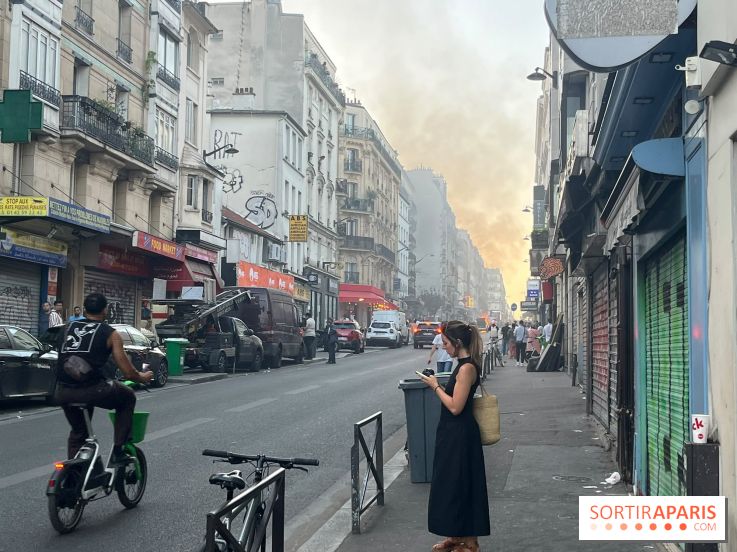 Dégagement de fumée à Paris : une voiture en flammes dans le 18e arrondissement, circulation bloquée