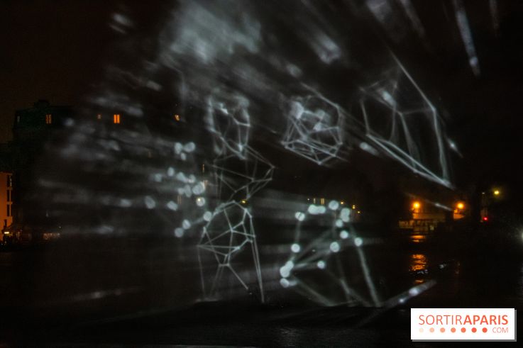 Nuit Blanche 2022 : Constellations, l'installation son et lumière au Canal de l'Ourcq
