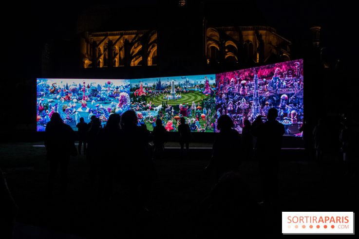 Nuit blanche 2022 au Halles : découvrez Speculum, le Jardin des délices au jardin Nelson Mandela