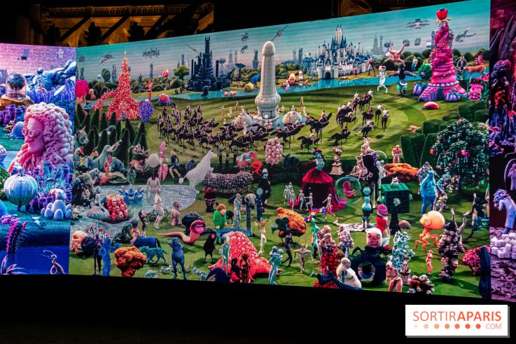 Nuit blanche 2022 au Halles : découvrez Speculum, le Jardin des délices au jardin Nelson Mandela