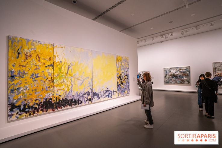 Exposition Monet - Mitchell Fondation Vuitton - Joan Mitchell - impressionnisme abstrait