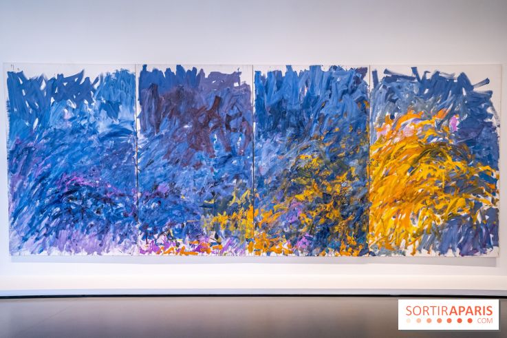 Exposition Monet - Mitchell Fondation Vuitton - Joan Mitchell - impressionnisme abstrait