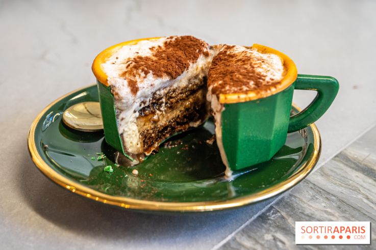 L'Éclair de Génie Café Paris - tasse tiramisu