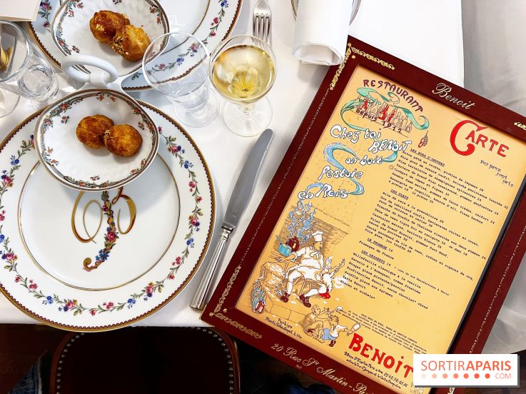 Restaurant Benoit Paris - Menu