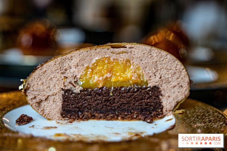 La Bûche de Noël Étoilée du Shangri-La par Maxence Barbot 2022, vidéo La Bûche de Noël Étoilée du Shangri-La par Maxence Barbot 2022, vidéo