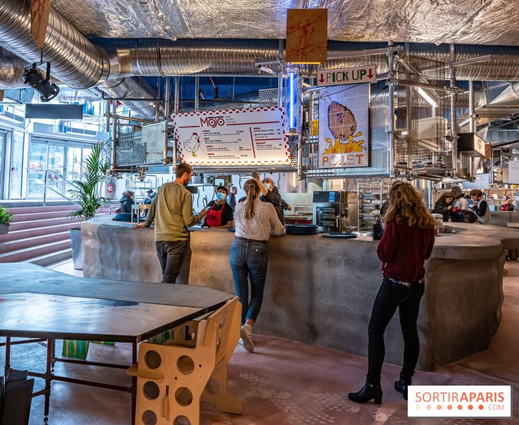 Food Society Paris, le Food court géant à Montparnasse dans le 14