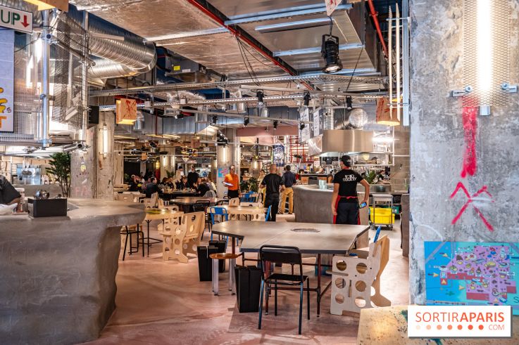 Food Society Paris, le Food court géant à Montparnasse dans le 14