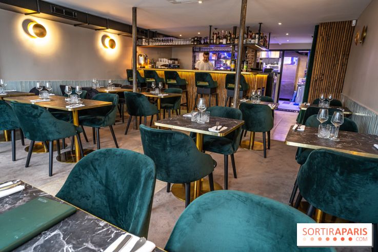 Nessia, le bistrot de chef - Paris 3e - salle - décoration