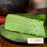 Matcha Ochaya , le café-restaurant de bubble tea de Paris - République - mille crêpes matcha