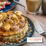 Parenthèse Brunch, le nouveau brunch pas cher et gourmand Paris 10e -  pancake banane
