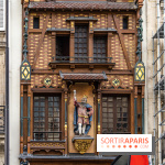 Façade alsacienne classée à Paris - McDo Saint-Lazare