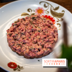 Bistrot Podium, le restaurant festif avec la carte de Glenn Viel -  tartare au couteau