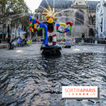 La Fontaine Stravinsky restaurée à Paris, nos photos
