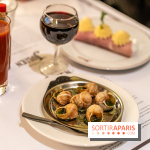 Le Bouillon Julien, la brasserie au sublime décor art nouveau, son menu et ses plats -  escargots de Bourgogne