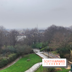 Visuel Paris 20e - parc de Belleville hiver