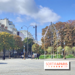 Visuel Paris 8e - Champs Elysées Tour Eiffel automne