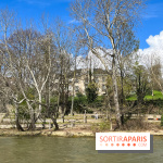 Croisière olympique sur l'île Saint-Denis - quais Epinay-sur-Seine