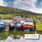 Saint-Mammès, le charmant village de mariniers de Seine-et-Marne - 77 - les photos