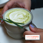 Fu Patisserie et coffee shop Paris 13e -  latte panda ou matcha