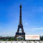 Tour Eiffel anneaux jeux olympiques Paris 2024