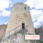 Le Château de la Roche Guyon, le château troglodyte dans le Val-d'Oise - 95 -  donjon