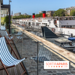 La Plage Parisienne, restaurant et terrasse en bord de Seine Quai de Javel