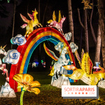 L'Odyssée Lumineuse 2024, le parcours de lumières au Parc Floral - les photos -  licornes