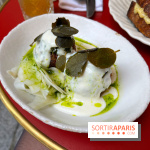 Chez Carrie - Polpette de courge, shiitake, ricotta fumée